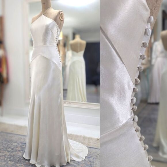 Custom Vintage Wedding Dress Re-design/Restoration - Picture 2 of 7